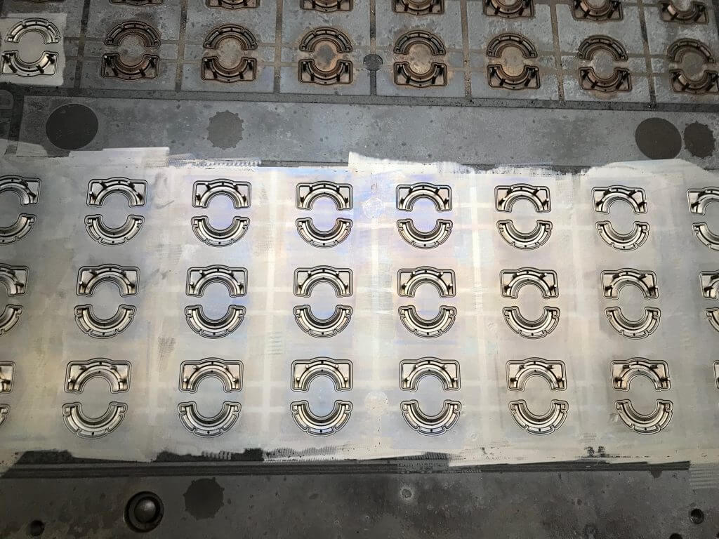 Laser4Clean's proces van het reinigen van een matrijs